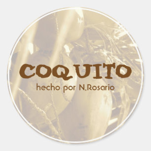 Adesivo Coquito Puertorriqueño