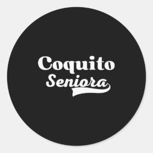 Adesivo Coquito Seniora Latino Natal Bebida Porto-Riquenha