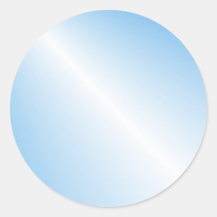 Adesivo Cor Azul Elegante de Tendência Personalizada do M