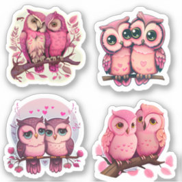 ADESIVO COR CORTA ROSA AMOR DIAS DE OS NAMORADOS DE OWL