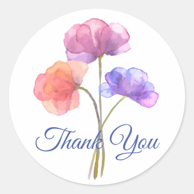 Adesivo Cor da Água, Rosa Floral (Frente)