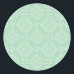 Adesivo Cor damasco Verde<br><div class="desc">Padrão verde perfeito © e ® Bigstock® - Todos os direitos reservados.</div>