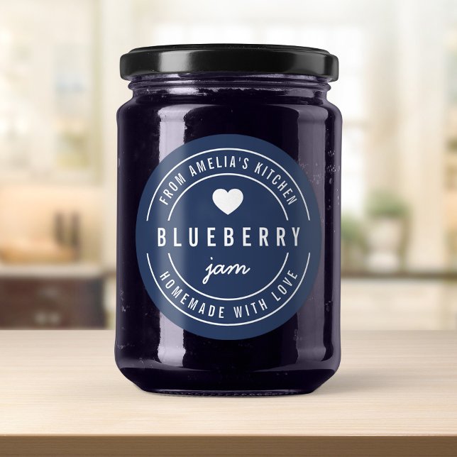 Adesivo Cor de Fundo Editável Homemade com Amor (Criador carregado)