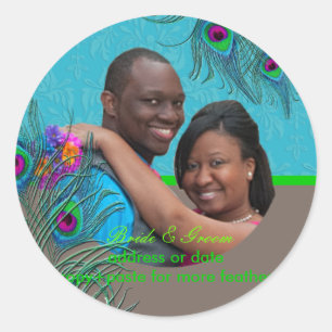 Adesivo Cor de fundo Pavão do PixDezines