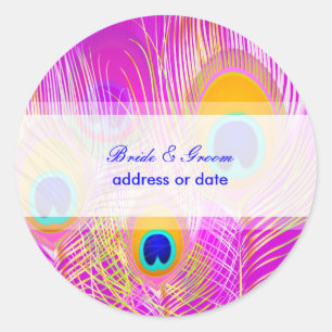 Adesivo Cor de fundo Pavão do PixDezines