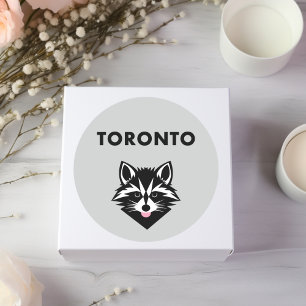 Adesivo Cor-de-luz engraçada - Mocking Toronto Raccoon