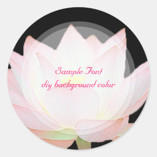 Adesivo Cor de plano de fundo rosa do PixDezine/DIY