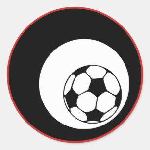 Adesivo cor do futebol customizável