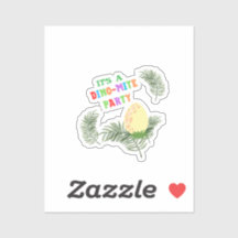 Cor do Raio: Aniversário do Dinossauro Incrível