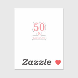 Adesivo Cor Fabulosa, Rosa Coral, de 50 Festas de aniversá