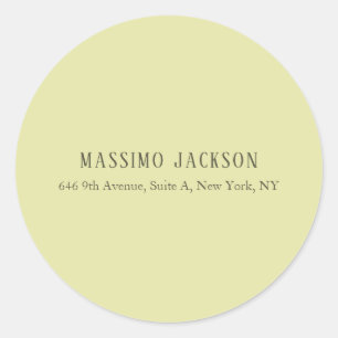 Adesivo Cor pastel personalizada nome minimalista personal