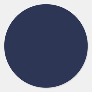Adesivo Cor Sólida Azul do Marinho da Meia-Noite