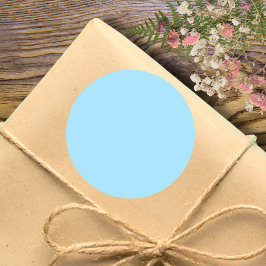 Adesivo Cor Sólida Azul Gelo | Clássico | Elegante