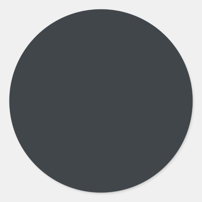 Adesivo Cor Sólida de Gunmetal Escuro (Frente)