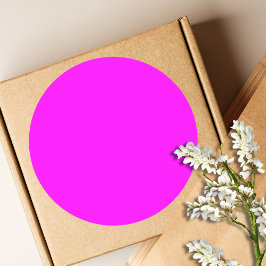 Adesivo Cor Sólida Fuchsia | Elegante Clássico