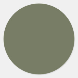 Adesivo Cor Sólida Neutra Elegante Verde Escuro