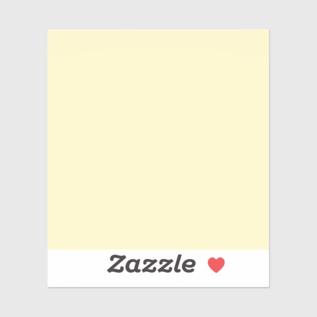 Adesivo Cor Sólido Amarelo-Manteiga (Folha)