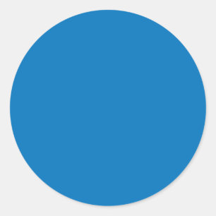 Adesivo Cor Sólido Azul Francês