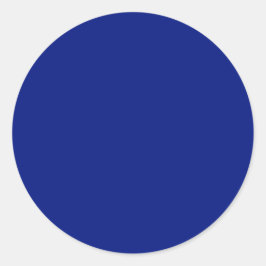 Adesivo Cor Sólido Clássica Azul Profundo