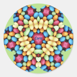 ADESIVO CORA ~ OVOS ORIENTADORES MULTICOLOCADOS ~