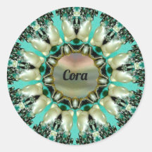 CORA ~ Padrão de Abstrato brilhante ~ Personalizad
