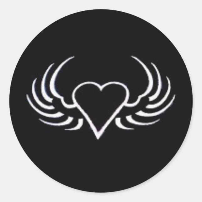 Adesivo coração (Frente)