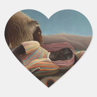 ADESIVO CORAÇÃO 眠るジプシー女