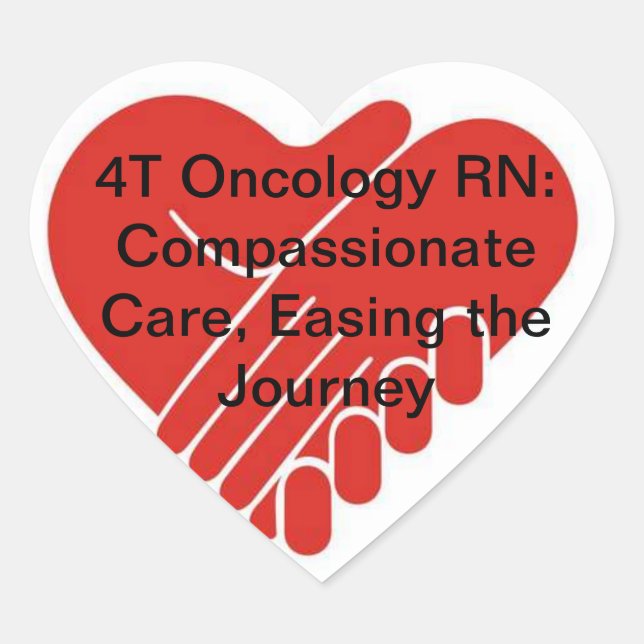 Adesivo Coração 4T Oncologia RN (Frente)