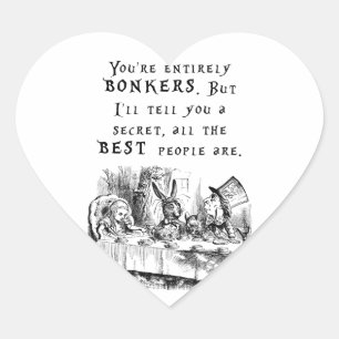 Adesivo Coração A4 inteiramente bonkers