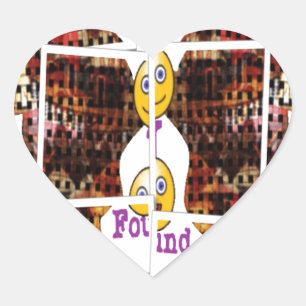 Adesivo Coração A África é onde encontrei o Amor