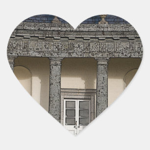 Adesivo Coração A casa grande