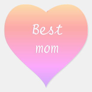 Adesivo Coração A melhor mamã Emoji