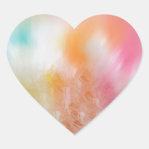 Adesivo Coração Abstrato cor-de-rosa Modelo, cor-de-rosa,  persona