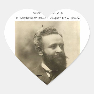 Adesivo Coração Alberto Franchetti c1906