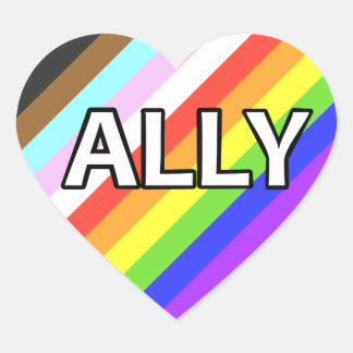 Adesivo Coração Ally Heart Sticker Sheet