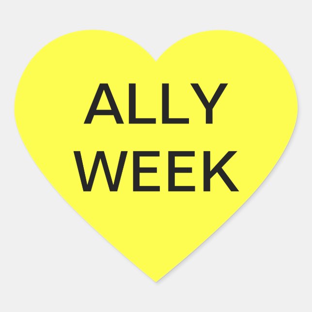 ADESIVO CORAÇÃO ALLY WEEK (Frente)