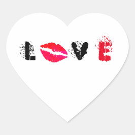 Adesivo Coração Amor