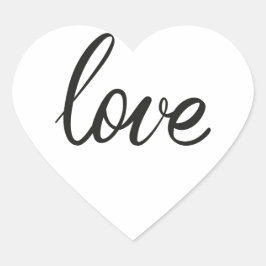 Adesivo Coração Amor