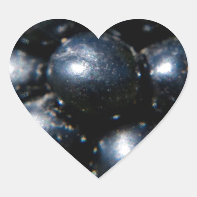 Adesivo Coração Amoras (Frente)