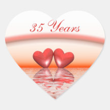 Aniversário de 35 anos Coral Hearts