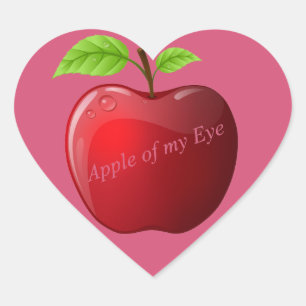 Adesivo Coração Apple Heart
