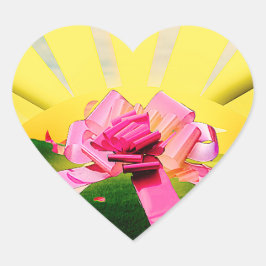 ADESIVO CORAÇÃO ARCO COMO SE SENTE BEM!