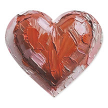 Art Oil Heart Shapt Impressão