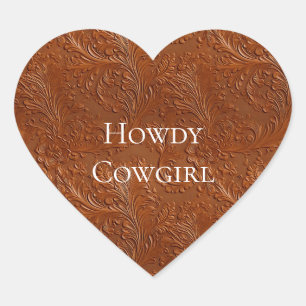 Adesivo Coração Arte Boêmia Ocidental