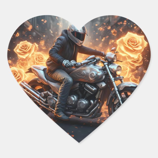 Adesivo Coração Aventura e liberdade (Frente)