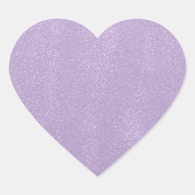 Adesivo Coração Bagunça de Lavanda (Frente)