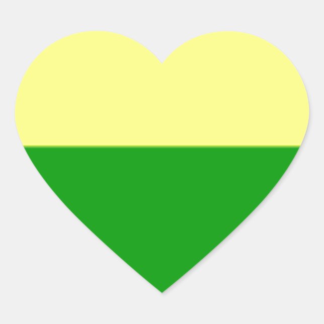 Adesivo Coração Bandeira da Haia (Frente)