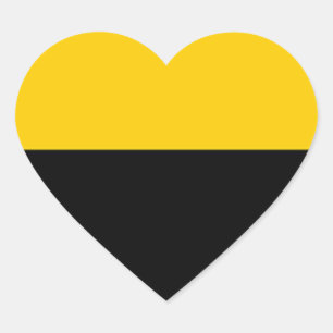 Adesivo Coração Bandeira do IJsselstein