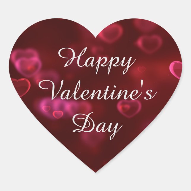 Adesivo Coração Boato Feliz dos Namorados (Frente)