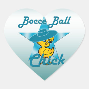Adesivo Coração Bocce Ball Pintinho nº 7